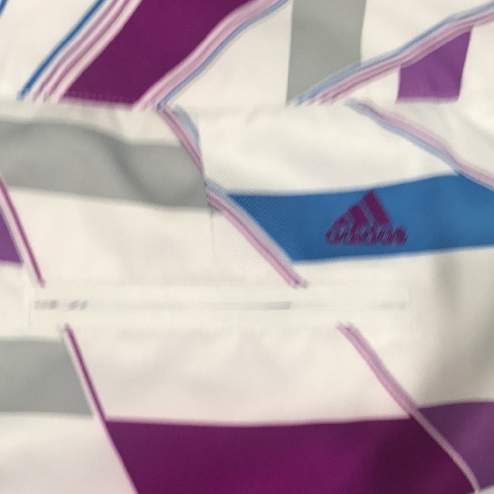Adidas Geometric Print Clima Cool Athletic Skort - Picture 8 of 10